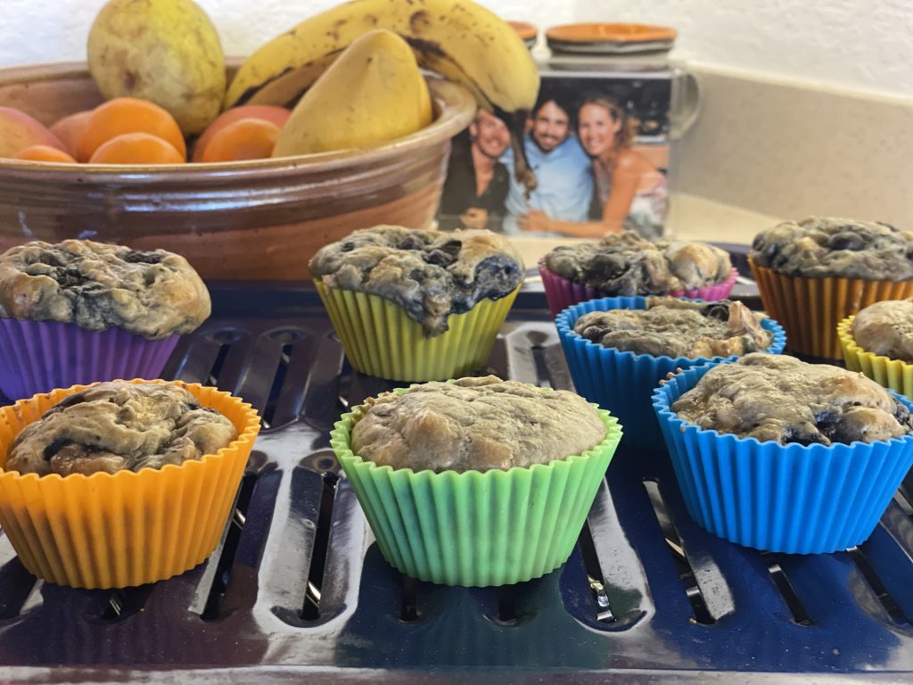 cashew butter muffins